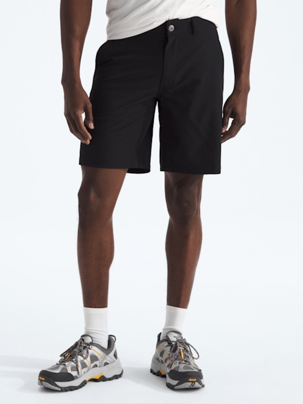 The North Face Men’s Rolling Sun Packable Flashdry Black Shorts NFOA3T2Q Size 35